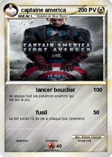 Pokemon captaine america