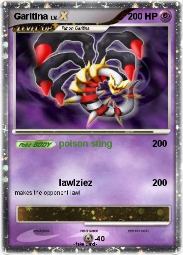 Pokemon Garitina