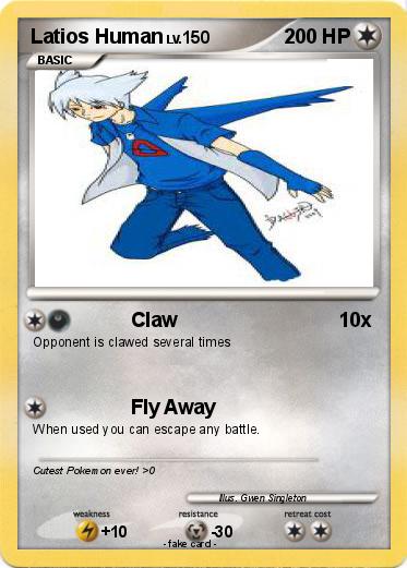 Pokemon Latios Human