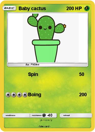 Pokemon Baby cactus