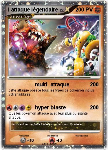 Pokemon l attaque légendaire