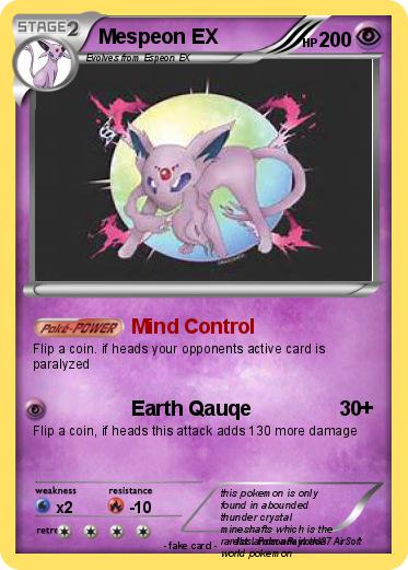 Pokemon Mespeon EX