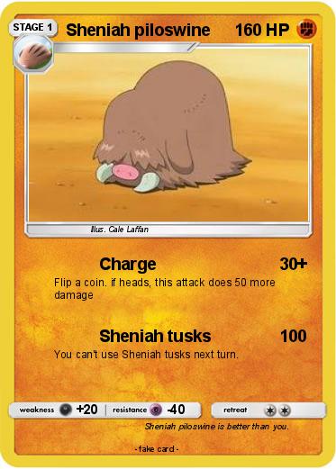 Pokemon Sheniah piloswine