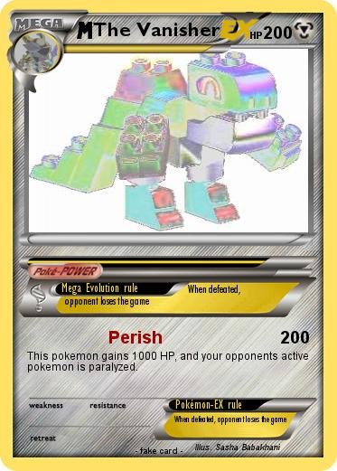 Pokemon The Vanisher