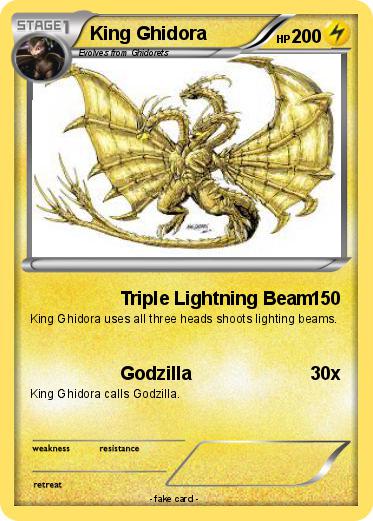 Pokemon King Ghidora