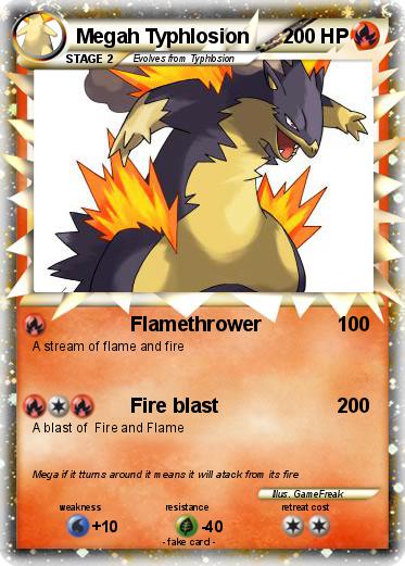 Pokemon Megah Typhlosion