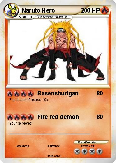Pokemon Naruto Hero