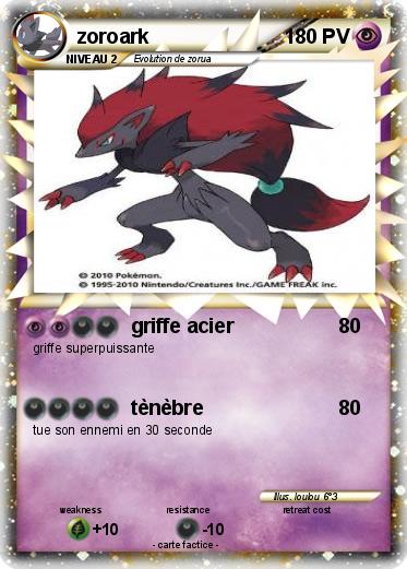 Pokemon zoroark