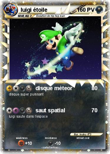 Pokemon luigi étoile