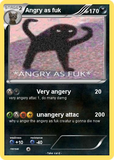 Pokemon Angry as fuk