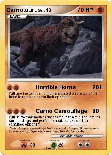 Pokemon Carnotaurus