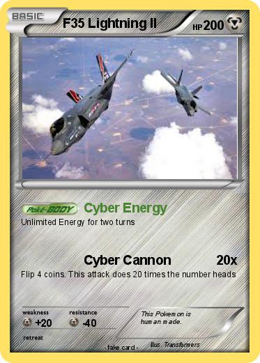 Pokemon F35 Lightning II