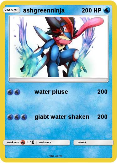 Pokemon ashgreenninja