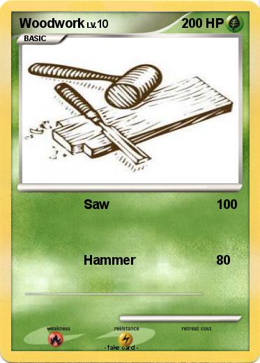 Pokemon Woodwork