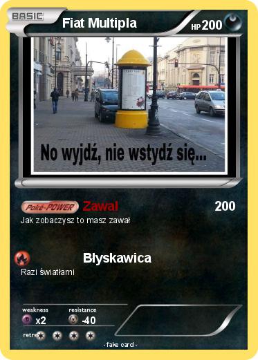 Pokemon Fiat Multipla