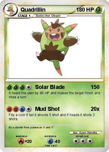 Pokemon Quadrillin