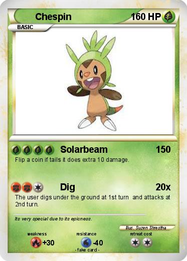 Pokemon Chespin