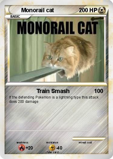 Pokemon Monorail cat