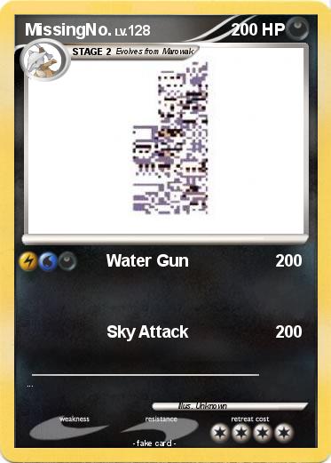 Pokemon MissingNo.