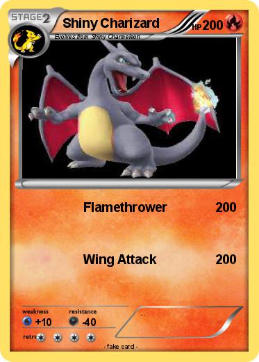 Pokemon Shiny Charizard