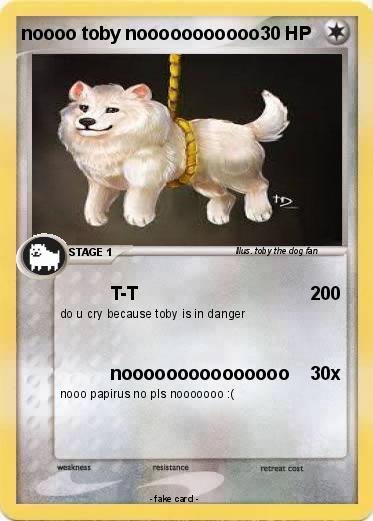 Pokemon noooo toby nooooooooooo