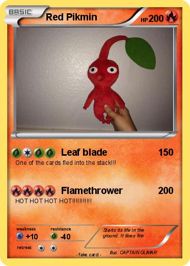 Pokemon Red Pikmin