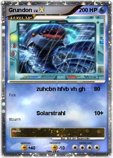 Pokemon Grundon