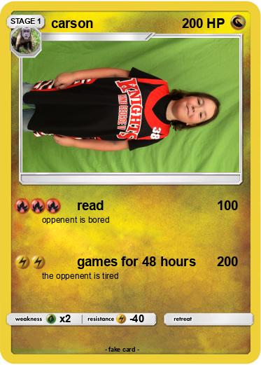 Pokemon carson