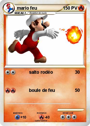 Pokemon mario feu