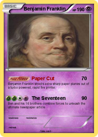 Pokemon Benjamin Franklin