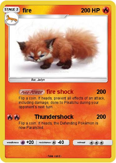 Pokemon fire