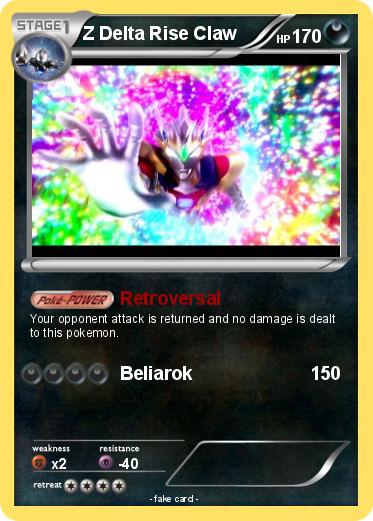 Pokemon Z Delta Rise Claw