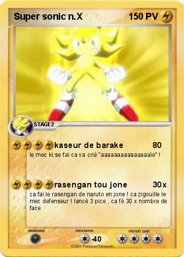 Pokemon Super sonic n.X