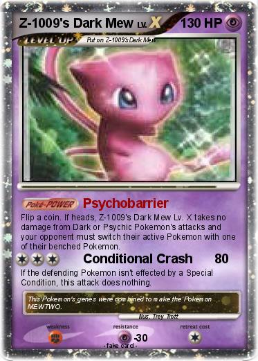 Pokemon Z-1009's Dark Mew