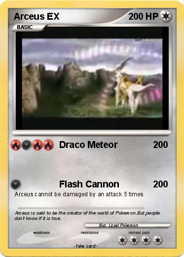 Pokemon Arceus EX