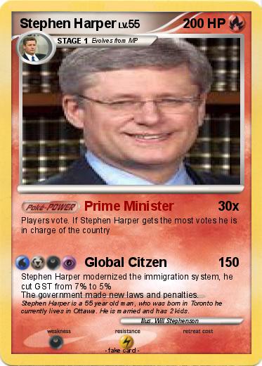 Pokemon Stephen Harper