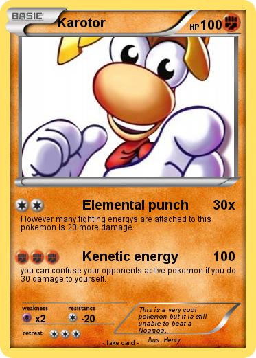 Pokemon Karotor