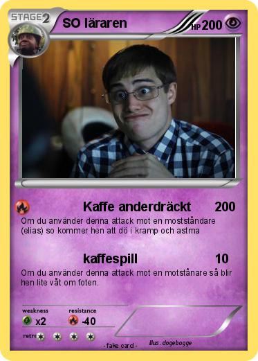 Pokemon SO läraren