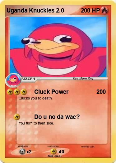 Pokemon Uganda Knuckles 2.0