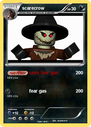 Pokemon scarecrow
