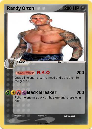 Pokemon Randy Orton