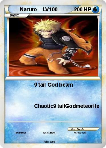Pokemon Naruto    LV100