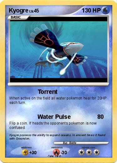 Pokemon Kyogre