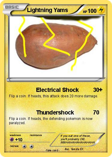 Pokemon Lightning Yams