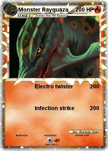 Pokemon Monster Rayquaza
