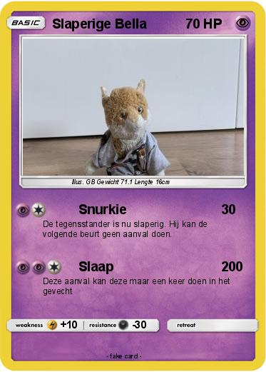 Pokemon Slaperige Bella