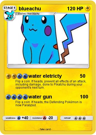 Pokemon blueachu