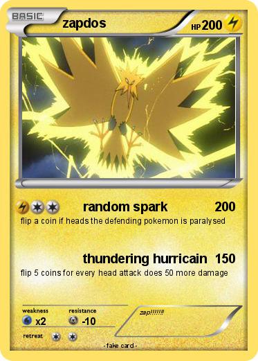 Pokemon zapdos