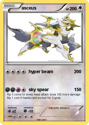 Pokemon asceus