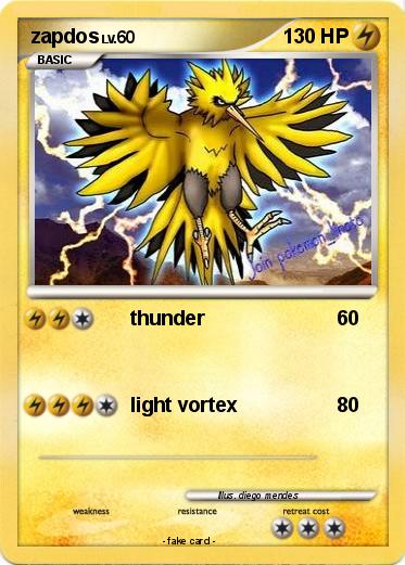 Pokemon zapdos